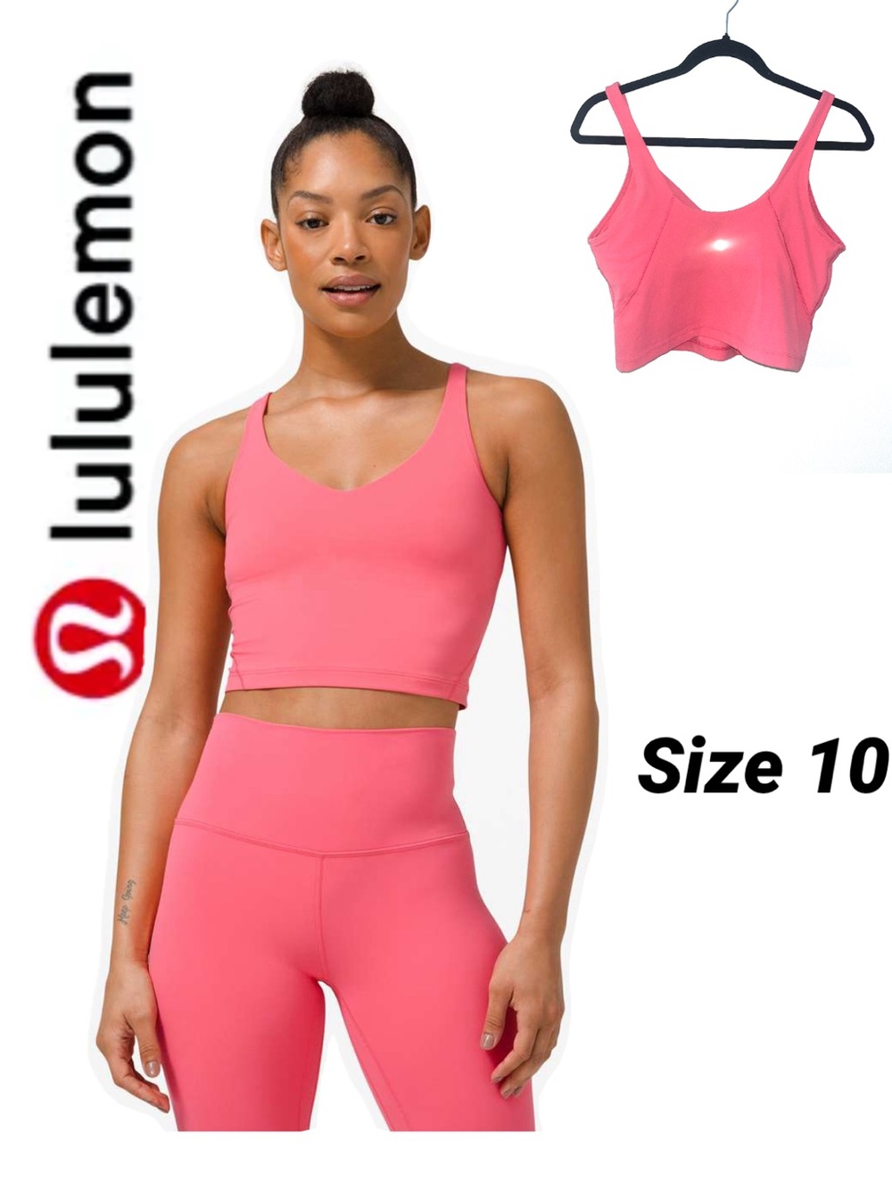 LULULEMON ALIGN™ TANK TOP size 10 pink